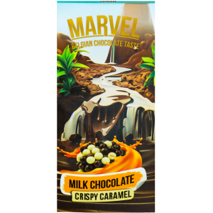Marvel  Milk Chocolate Crispy Caramel 90 gm