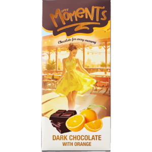 Every Moment Dark Chocolate with Orange 80gm