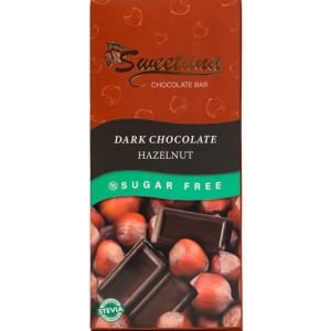 Sweetana Hazelnut Dark chocolate Bar 90gm