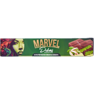 Marvel with pistachio cream and kunafa 35gm