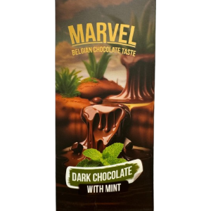 Marvel Dark chocolate with Mint 90 gm