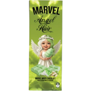 Marvel chocolate milk with cotton candy and pistachio 110gm