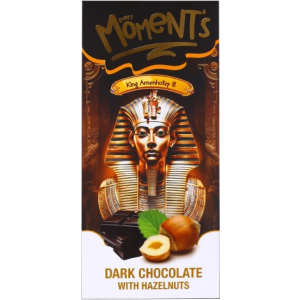 Every Moment Pharaonic Dark Chocolate with Hazelnut 80gm