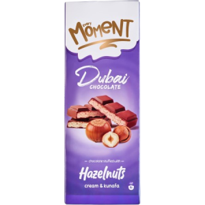 Every Moment Chocolate with hazelnut cream and kunafa 140 gm